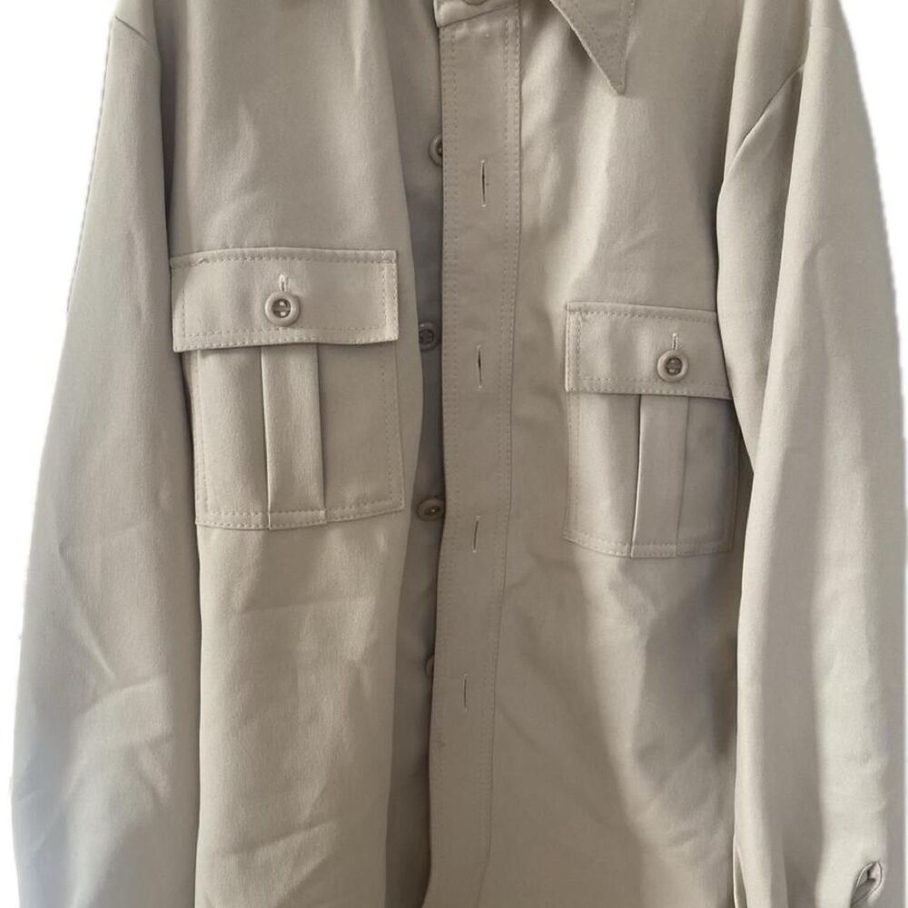 Sears Men's Tan and Cream Jacket
